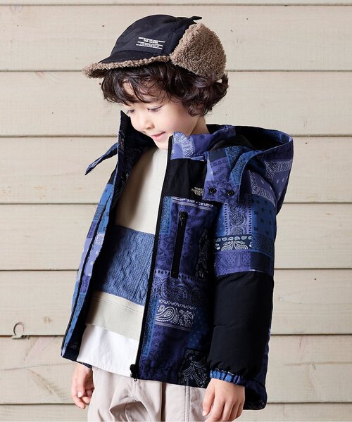 BREEZE（ブリーズ）の「中綿切り替えジャケット（ダウンジャケット/コート・キッズ・ベージュ/イエロー/カーキ/ブルー/サックスブルー・100/140/90/110/150/130/120）」の4枚目の写真