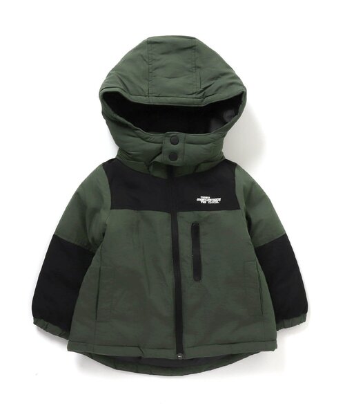 BREEZE（ブリーズ）の「中綿切り替えジャケット（ダウンジャケット/コート・キッズ・ベージュ/イエロー/カーキ/ブルー/サックスブルー・100/140/90/110/150/130/120）」の22枚目の写真