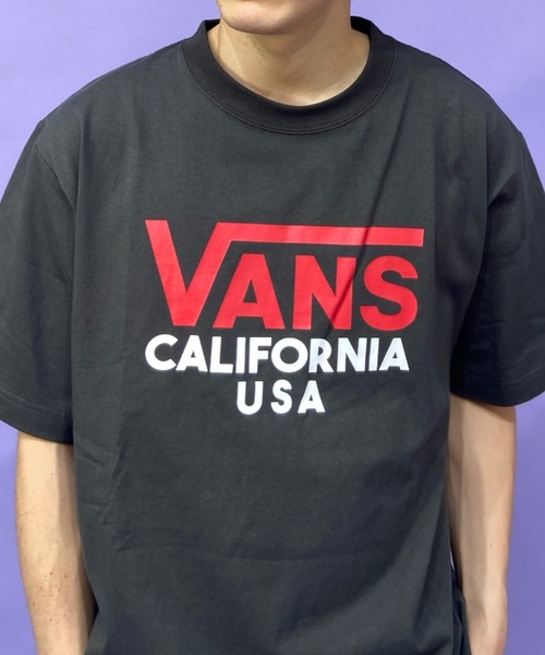VANS(バンズ)の「【ムラサキスポーツ限定】VANS/バンズ ブランドロゴ プリントTシャツ 122H1010223(Tシャツ/カットソー・メンズ・ベージュ/ブラック/グレー/ホワイト・M/L/XL/XXL)」の19枚目の写真