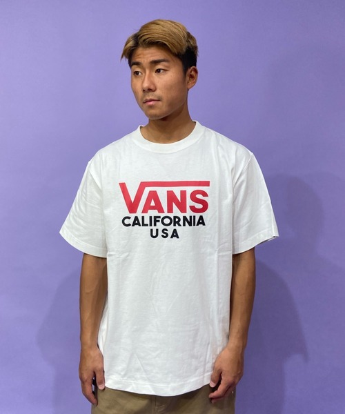 VANS(バンズ)の「【ムラサキスポーツ限定】VANS/バンズ ブランドロゴ プリントTシャツ 122H1010223(Tシャツ/カットソー・メンズ・ベージュ/ブラック/グレー/ホワイト・M/L/XL/XXL)」の5枚目の写真