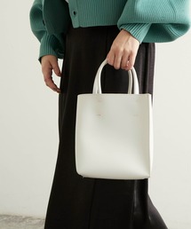 forksy. | 2WAYスクエアミニマルトートバッグ/ショルダーバック(トートバッグ)