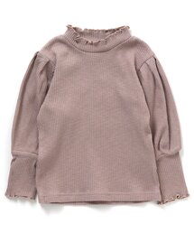 apres les cours | タックスリーブメロウリブTシャツ(Tシャツ/カットソー)