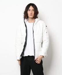 NICOLE CLUB FOR MEN | パテッドフーデットブルゾン(その他アウター)