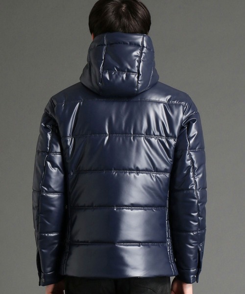 NICOLE CLUB FOR MEN（ニコルクラブフォーメン）の「【21年モデル】パテッドフーデットブルゾン（その他アウター・メンズ・ブラック/ネイビー/オフホワイト・MEDIUM/LARGE/X-LARGE）」の7枚目の写真