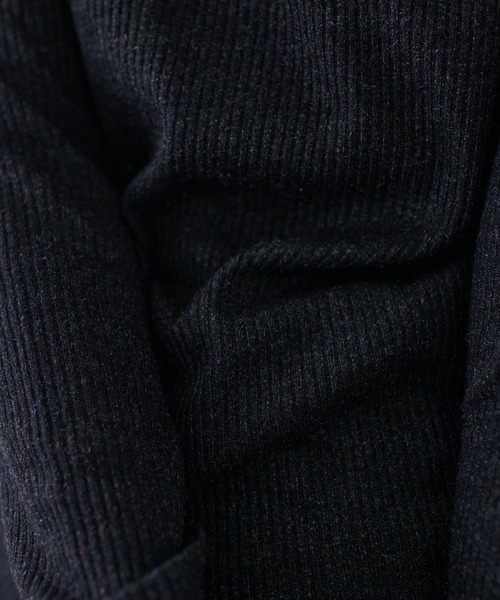 natural couture(ナチュラルクチュール)の「【WEB限定】メランジカットリブタートル(Tシャツ/カットソー・レディース・ブラック/グレー/オフホワイト/サックスブルー・FREE)」の10枚目の写真