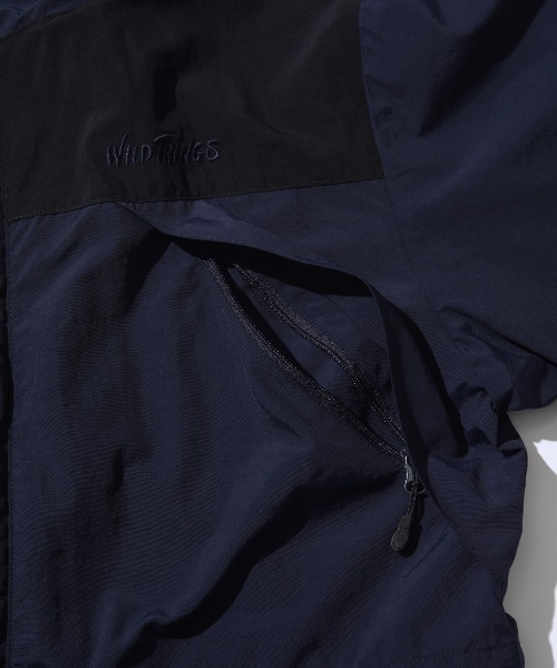 WILD THINGS(ワイルドシングス)の「【WILDTHINGS / ワイルドシングス】 CHAMONIX JACKET シャモニジャケット(マウンテンパーカー・メンズ・ブラック/グレー系/ネイビー系・S/M/L/XL)」の11枚目の写真