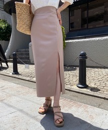 one after another NICE CLAUP | Sサイズあり　シンプルスリットタイトスカート(スカート)