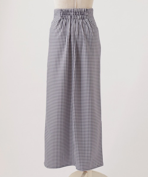 one after another NICE CLAUP（ワンアフターアナザーナイスクラップ）の「Sサイズあり　シンプルスリットタイトスカート（スカート・レディース・ブラック/ベージュ/チェック/ネイビー・SMALL/MEDIUM）」の6枚目の写真