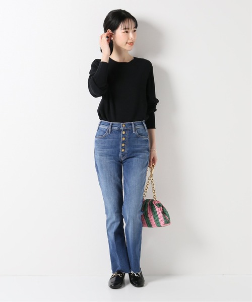 IENA（イエナ）の「【MOTHER/マザー】HUSTLER SNAP DOWN ANKLE FRAY  デニム◆（デニムパンツ・レディース・ブルー・24/25/26/27）」の10枚目の写真