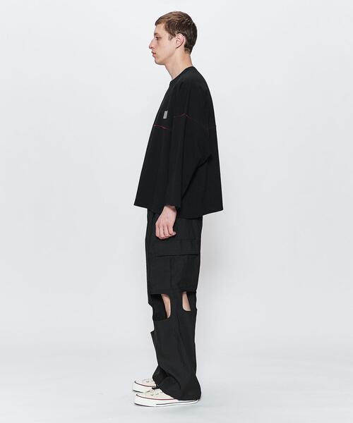 Jieda(ジエダ)の「<JieDa> RIPSTOP HOLE CARGO PT/カーゴパンツ(カーゴパンツ・メンズ・ベージュ/ブラック・1/2)」の13枚目の写真