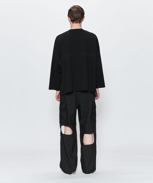 Jieda(ジエダ)の「<JieDa> RIPSTOP HOLE CARGO PT/カーゴパンツ(カーゴパンツ・メンズ・ベージュ/ブラック・1/2)」の14枚目の写真