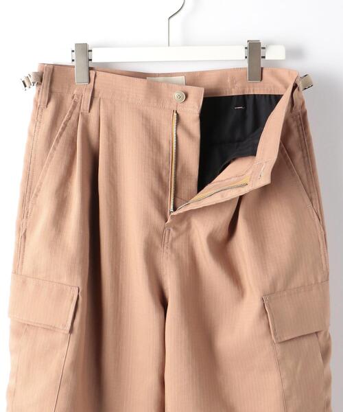 Jieda(ジエダ)の「<JieDa> RIPSTOP HOLE CARGO PT/カーゴパンツ(カーゴパンツ・メンズ・ベージュ/ブラック・1/2)」の3枚目の写真