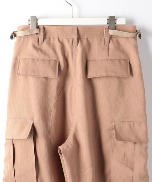 Jieda(ジエダ)の「<JieDa> RIPSTOP HOLE CARGO PT/カーゴパンツ(カーゴパンツ・メンズ・ベージュ/ブラック・1/2)」の4枚目の写真