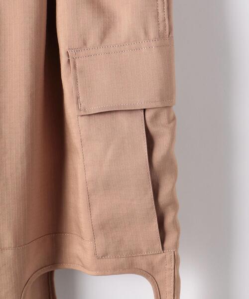 Jieda(ジエダ)の「<JieDa> RIPSTOP HOLE CARGO PT/カーゴパンツ(カーゴパンツ・メンズ・ベージュ/ブラック・1/2)」の10枚目の写真