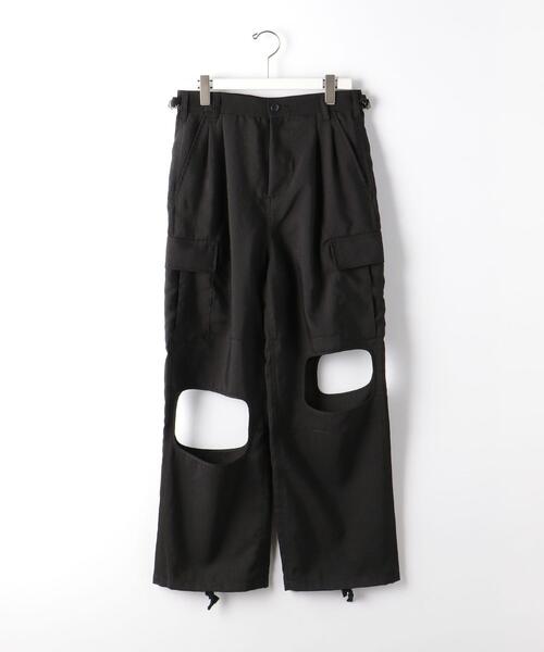 Jieda(ジエダ)の「<JieDa> RIPSTOP HOLE CARGO PT/カーゴパンツ(カーゴパンツ・メンズ・ベージュ/ブラック・1/2)」の17枚目の写真