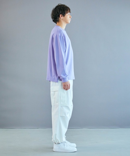 WEGO（ウィゴー）の「WEGO/ワイドカーゴパンツ（カーゴパンツ・メンズ・カーキ/ホワイト/ブラック・SMALL/LARGE/MEDIUM）」の15枚目の写真