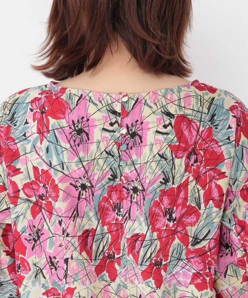 studio CLIP（スタディオクリップ）の「スパンボイルBIGカフスブラウス（シャツ/ブラウス・レディース・レッド/その他1・LARGE/MEDIUM）」の15枚目の写真