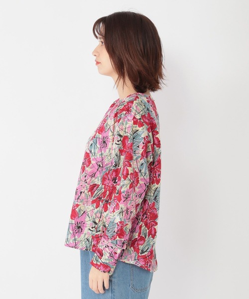 studio CLIP（スタディオクリップ）の「スパンボイルBIGカフスブラウス（シャツ/ブラウス・レディース・レッド/その他1・LARGE/MEDIUM）」の9枚目の写真