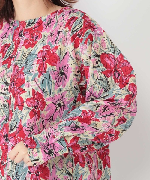 studio CLIP（スタディオクリップ）の「スパンボイルBIGカフスブラウス（シャツ/ブラウス・レディース・レッド/その他1・LARGE/MEDIUM）」の12枚目の写真