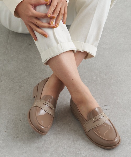 テンパレイト　スタッズ　レインローファー TEMPERATE（テンパレイト）の「