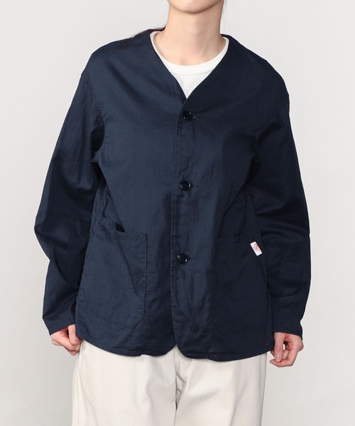 DANTON（ダントン）の「DANTON | ボイルダブルガーゼ ノーカラー