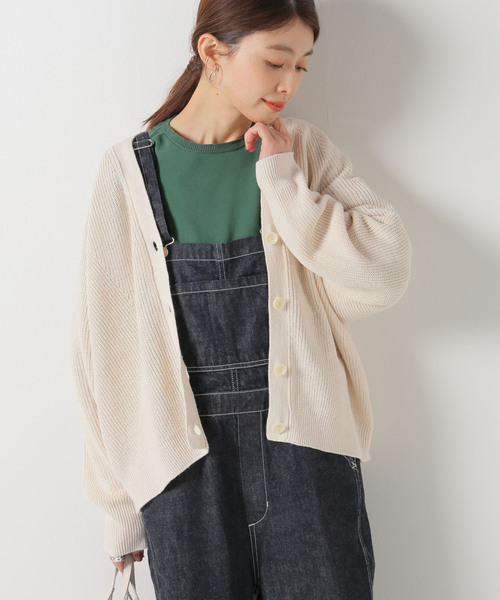 レビュー高評価商品 IENA（イエナ）の「リネンコットンシルク畦カーディガン トップス