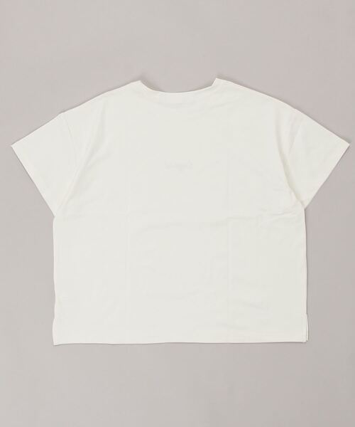 Ungrid（アングリッド）の「【ムラサキスポーツ別注】UNGRID/アングリッド  水陸両用  ルーズシルエットワンポイントロゴTシャツ/ラッシュガードTシャツ   623118（Tシャツ/カットソー・レディース・ホワイト/ブラック/グレイッシュベージュ・M）」の9枚目の写真