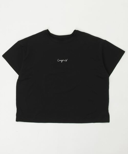 Ungrid（アングリッド）の「【ムラサキスポーツ別注】UNGRID/アングリッド  水陸両用  ルーズシルエットワンポイントロゴTシャツ/ラッシュガードTシャツ   623118（Tシャツ/カットソー・レディース・ホワイト/ブラック/グレイッシュベージュ・M）」の11枚目の写真