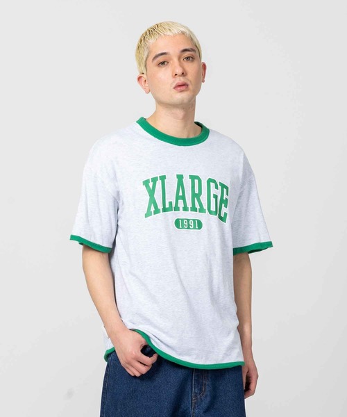 XLARGE（エクストララージ）の「REVERSIBLE WIDE S/S TEE（Tシャツ/カットソー・メンズ・ネイビー/ブラック/アッシュ・XL/S/L/M）」の4枚目の写真