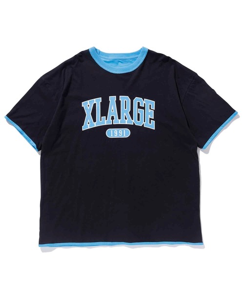 XLARGE（エクストララージ）の「REVERSIBLE WIDE S/S TEE（Tシャツ/カットソー・メンズ・ネイビー/ブラック/アッシュ・XL/S/L/M）」の21枚目の写真