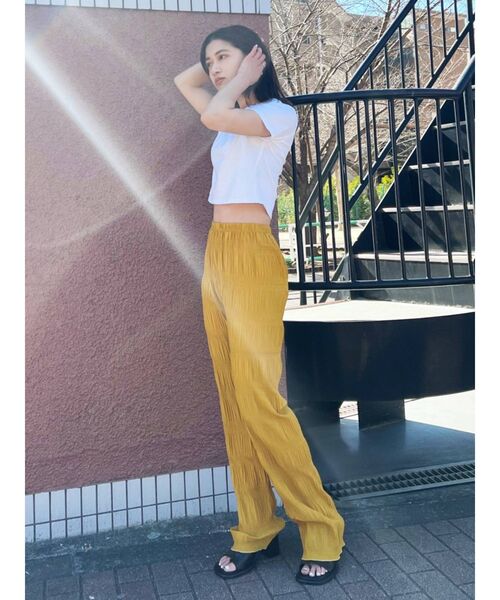 EMODA（エモダ）の「ポイントモノTシャツ（Tシャツ/カットソー・レディース・ホワイト/ブラック/ブルー/その他・FREE）」の9枚目の写真