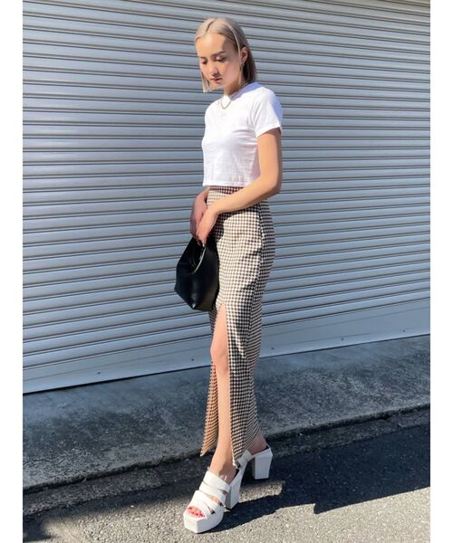 EMODA（エモダ）の「ポイントモノTシャツ（Tシャツ/カットソー・レディース・ホワイト/ブラック/ブルー/その他・FREE）」の12枚目の写真