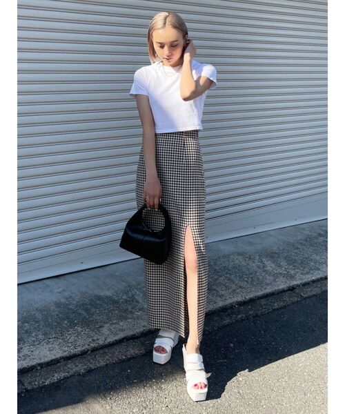 EMODA（エモダ）の「ポイントモノTシャツ（Tシャツ/カットソー・レディース・ホワイト/ブラック/ブルー/その他・FREE）」の13枚目の写真