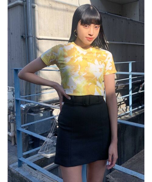 EMODA（エモダ）の「ポイントモノTシャツ（Tシャツ/カットソー・レディース・ホワイト/ブラック/ブルー/その他・FREE）」の18枚目の写真