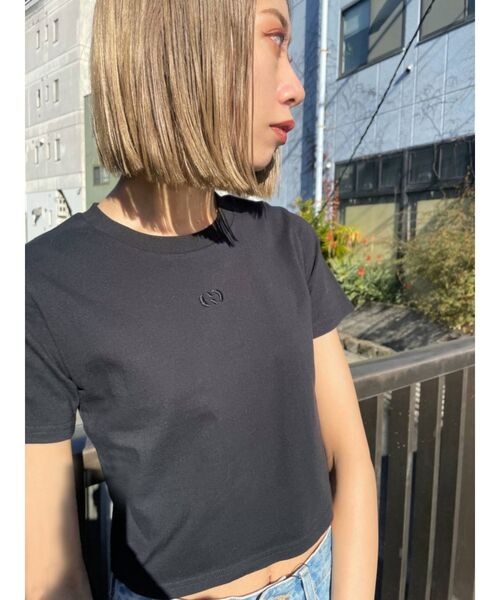 EMODA（エモダ）の「ポイントモノTシャツ（Tシャツ/カットソー・レディース・ホワイト/ブラック/ブルー/その他・FREE）」の21枚目の写真