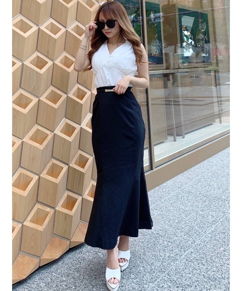 RESEXXY（リゼクシー）の「ストレッチマーメイドスカート（スカート・レディース・ブラック/ブラウン/ブルー/その他1・FREE）」の18枚目の写真