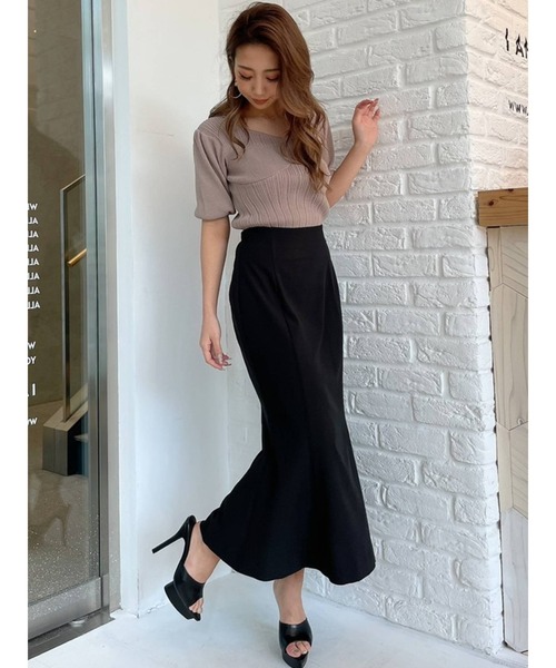 RESEXXY（リゼクシー）の「ストレッチマーメイドスカート（スカート・レディース・ブラック/ブラウン/ブルー/その他1・FREE）」の21枚目の写真