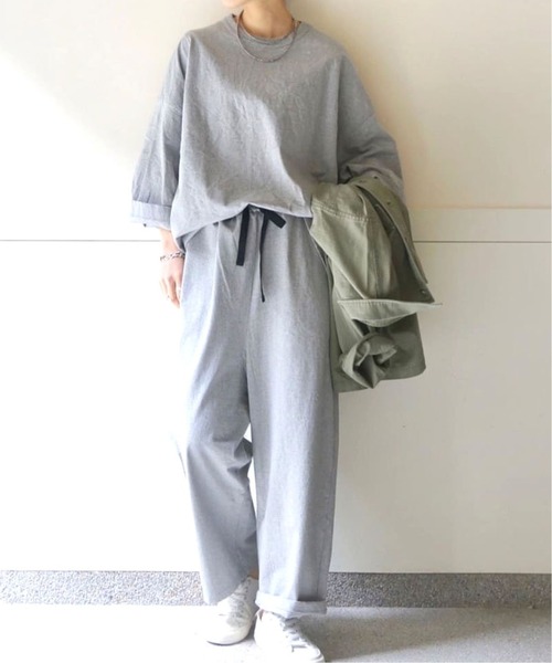 JOURNAL STANDARD LUXE（ジャーナルスタンダード　ラックス）の「オーガニックテンジク バルーンパンツ（その他パンツ・レディース・ホワイト/チャコールグレー/ブラウン・FREE）」の20枚目の写真