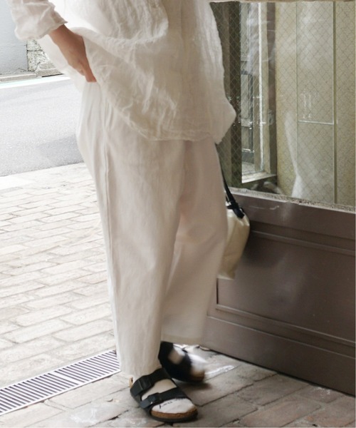 JOURNAL STANDARD LUXE（ジャーナルスタンダード　ラックス）の「オーガニックテンジク バルーンパンツ（その他パンツ・レディース・ホワイト/チャコールグレー/ブラウン・FREE）」の15枚目の写真