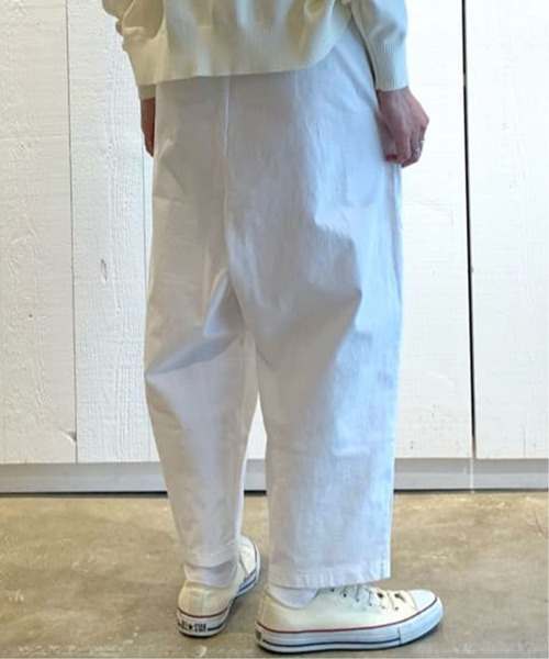 JOURNAL STANDARD LUXE（ジャーナルスタンダード　ラックス）の「オーガニックテンジク バルーンパンツ（その他パンツ・レディース・ホワイト/チャコールグレー/ブラウン・FREE）」の18枚目の写真