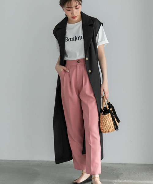 Edit Sheen（エディットシーン）の「【スタイリストプロデュース】チェーン付きフラットシューズ（パンプス・レディース・ブラック/グレイッシュベージュ・23.5cm/22.5cm/24.5cm/22.0cm/24.0cm/23.0cm/21.5cm）」の15枚目の写真