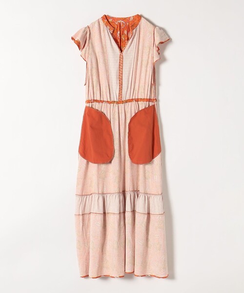 未使用品SHIPSany Paris Authentiqueサラサロング パンツ SHIPS any:〈手洗い可能〉Paris Authentique サラサ ロング