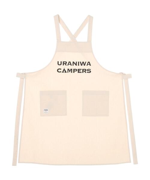 CRAFT STANDARD BOUTIQUE(クラフトスタンダードブティック)の「URANIWA CAMPERS 帆布ロングエプロン *(エプロン・レディース・B/A・FREE)」の3枚目の写真