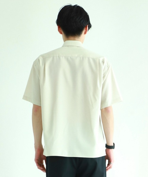 BESPOKE TOKYO(ビスポークトウキョウ)の「TWO SIDED S/S SHIRT(シャツ/ブラウス・メンズ・オフホワイト/ダークグレー/ブラック・1/3/2)」の9枚目の写真