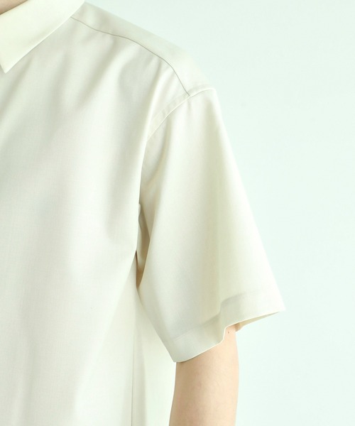 BESPOKE TOKYO(ビスポークトウキョウ)の「TWO SIDED S/S SHIRT(シャツ/ブラウス・メンズ・オフホワイト/ダークグレー/ブラック・1/3/2)」の11枚目の写真