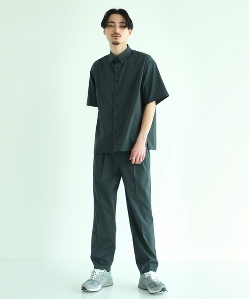 BESPOKE TOKYO(ビスポークトウキョウ)の「TWO SIDED S/S SHIRT(シャツ/ブラウス・メンズ・オフホワイト/ダークグレー/ブラック・1/3/2)」の13枚目の写真
