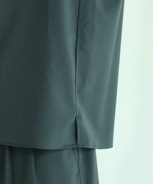 BESPOKE TOKYO(ビスポークトウキョウ)の「TWO SIDED S/S SHIRT(シャツ/ブラウス・メンズ・オフホワイト/ダークグレー/ブラック・1/3/2)」の17枚目の写真