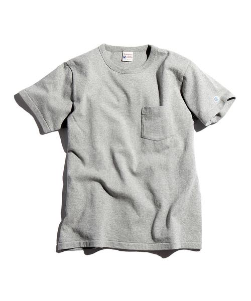 Champion（チャンピオン）の「別注 [チャンピオン] CHAMPION GLR ROCHSTER Tシャツ tvl002（Tシャツ/カットソー・メンズ・ホワイト/グレー/ネイビー・S/M/L）」の3枚目の写真