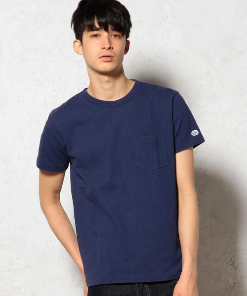 Champion（チャンピオン）の「別注 [チャンピオン] CHAMPION GLR ROCHSTER Tシャツ tvl002（Tシャツ/カットソー・メンズ・ホワイト/グレー/ネイビー・S/M/L）」の4枚目の写真