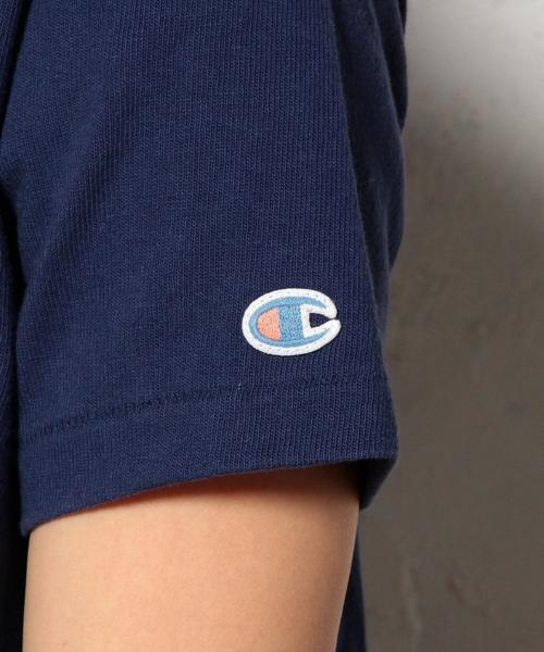 Champion（チャンピオン）の「別注 [チャンピオン] CHAMPION GLR ROCHSTER Tシャツ tvl002（Tシャツ/カットソー・メンズ・ホワイト/グレー/ネイビー・S/M/L）」の20枚目の写真